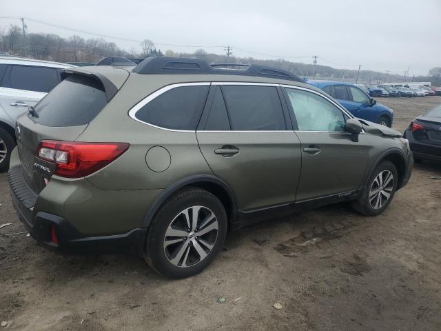 4S4BSANC4K3259101 - 2019 SUBARU OUTBACK 2.5I LIMITED GREEN photo 3