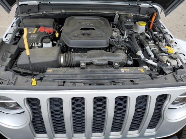 1C4JJXP6XNW184906 - 2022 JEEP WRANGLER U SAHARA 4XE SILVER photo 11