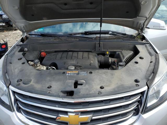 1GNKVJKDXDJ208684 - 2013 CHEVROLET TRAVERSE LT SILVER photo 11