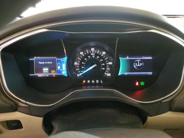 3FA6P0LU5DR249717 - 2013 FORD FUSION SE HYBRID BLUE photo 9