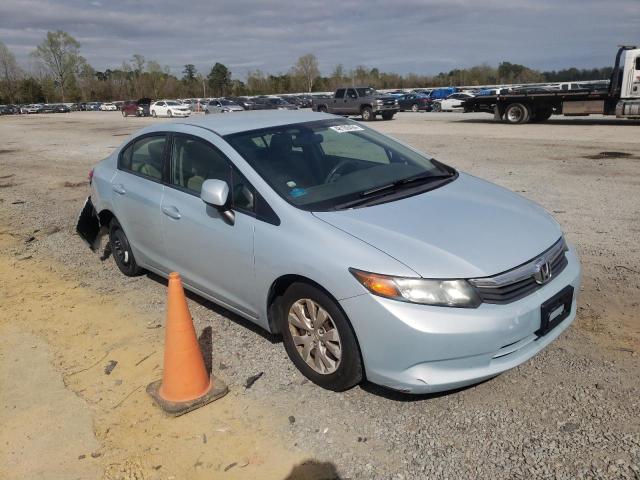 19XFB2F54CE374030 - 2012 HONDA CIVIC LX TURQUOISE photo 4