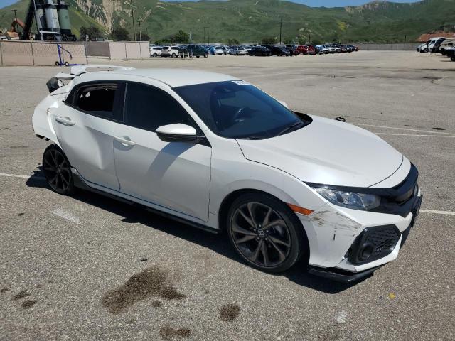 SHHFK7H40KU419621 - 2019 HONDA CIVIC SPORT WHITE photo 4