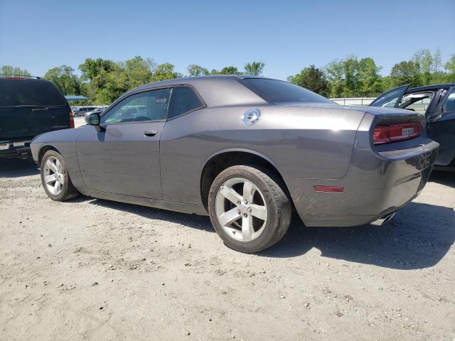 2C3CDYAG4DH704543 - 2013 DODGE CHALLENGER SXT GRAY photo 2