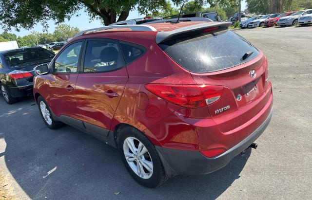 KM8JU3AC8DU594768 - 2013 HYUNDAI TUCSON GLS RED photo 3