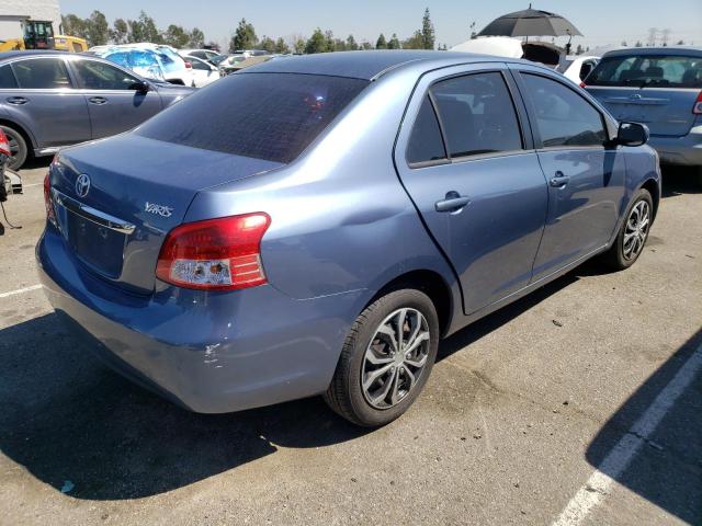 JTDBT903394052369 - 2009 TOYOTA YARIS BLUE photo 3