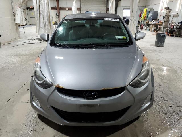 KMHDH4AE8CU228221 - 2012 HYUNDAI ELANTRA GLS SILVER photo 5