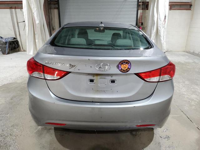 KMHDH4AE8CU228221 - 2012 HYUNDAI ELANTRA GLS SILVER photo 6