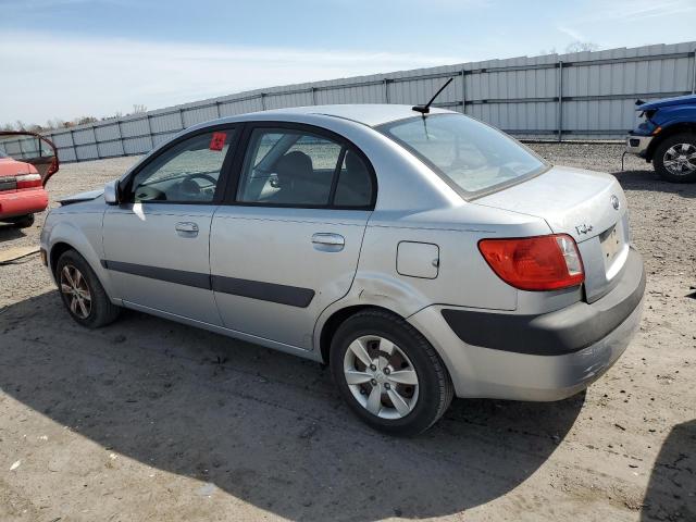 KNADE223396489460 - 2009 KIA RIO BASE SILVER photo 2