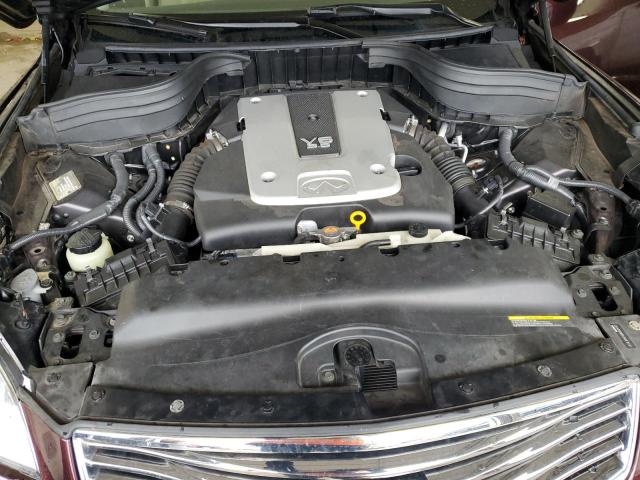JN1AJ0HPXBM800497 - 2011 INFINITI EX35 BASE 栗色 照片 12