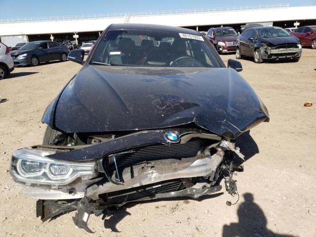 WBA8E1C55JA179971 - 2018 BMW 330E BLACK photo 5