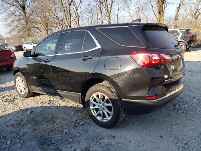 2GNAXSEV8J6107653 - 2018 CHEVROLET EQUINOX LT BLACK photo 2