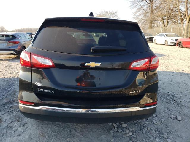 2GNAXSEV8J6107653 - 2018 CHEVROLET EQUINOX LT BLACK photo 6