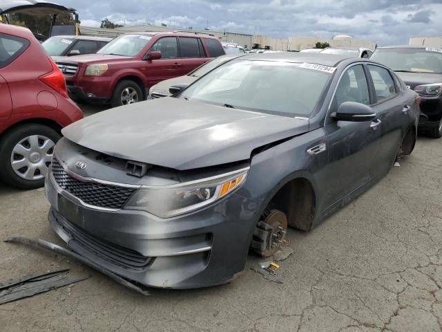 5XXGT4L32GG033447 - 2016 KIA OPTIMA LX GRAY photo 1