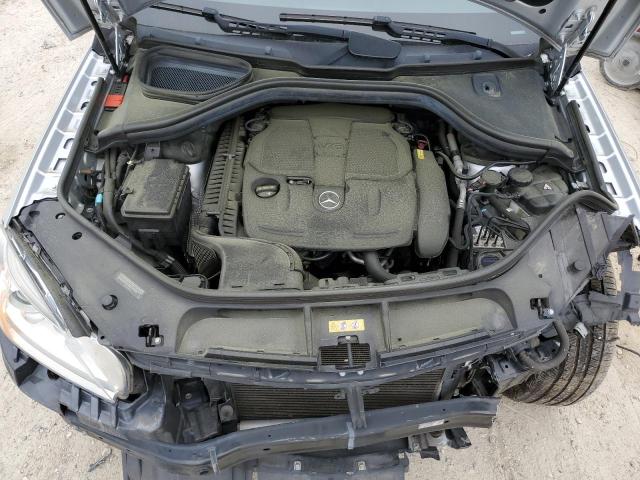 4JGDA5HB4EA276924 - 2014 MERCEDES-BENZ ML 350 4MATIC SILVER photo 12