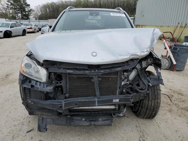 4JGDA5HB4EA276924 - 2014 MERCEDES-BENZ ML 350 4MATIC SILVER photo 5