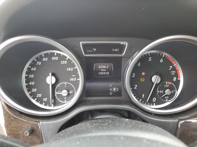 4JGDA5HB4EA276924 - 2014 MERCEDES-BENZ ML 350 4MATIC SILVER photo 9