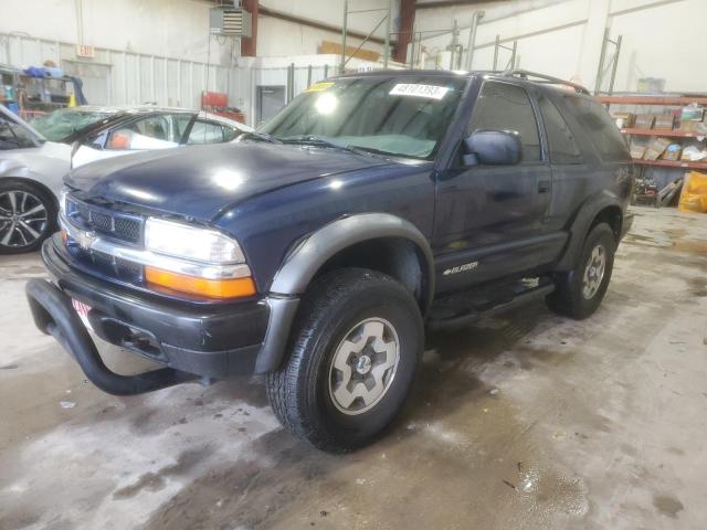 1GNCS18X14K158119 - 2004 CHEVROLET BLAZER BLUE photo 1