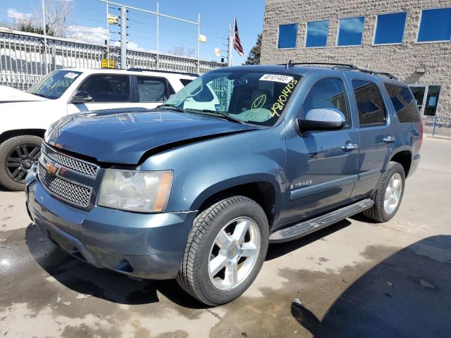 1GNFK13008R100376 - 2008 CHEVROLET TAHOE K1500 BLUE photo 1