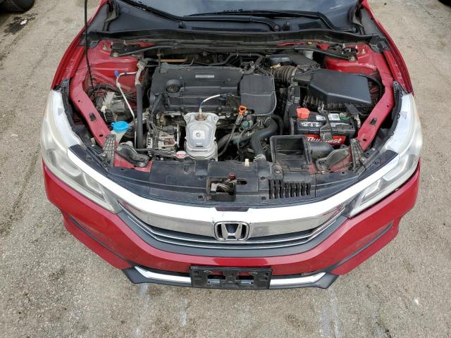 1HGCR2F51HA084029 - 2017 HONDA ACCORD SPORT RED photo 11