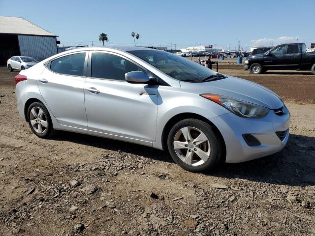 KMHDH4AE1DU024975 - 2013 HYUNDAI ELANTRA GLS SILVER photo 4