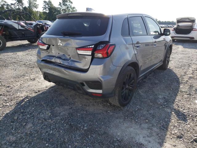 JA4APUAUXMU008026 - 2021 MITSUBISHI OUTLANDER ES GRAY photo 4