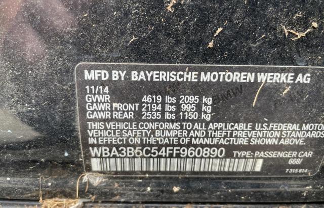 WBA3B5C54FF960890 - 2015 BMW 328 XI SULEV BLACK photo 10