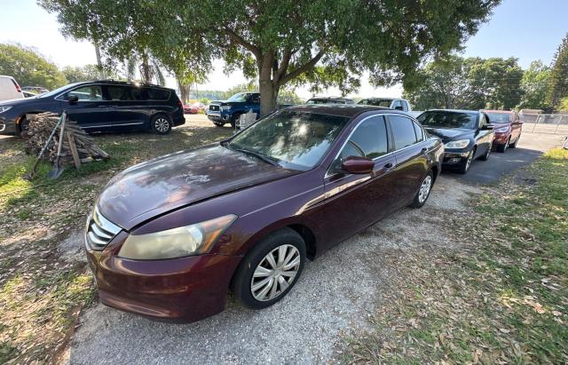 1HGCP2F87CA175640 - 2012 HONDA ACCORD EXL MAROON photo 2