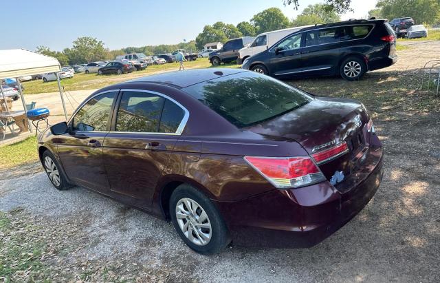 1HGCP2F87CA175640 - 2012 HONDA ACCORD EXL MAROON photo 3