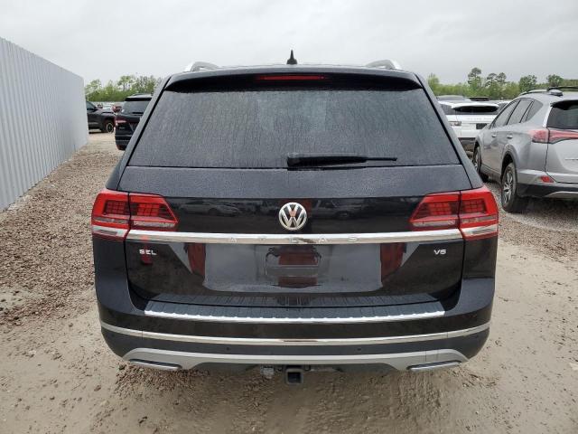 1V2ER2CA7KC512219 - 2019 VOLKSWAGEN ATLAS SEL BLACK photo 6