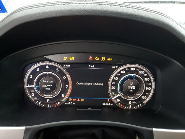 1V2ER2CA7KC512219 - 2019 VOLKSWAGEN ATLAS SEL BLACK photo 9