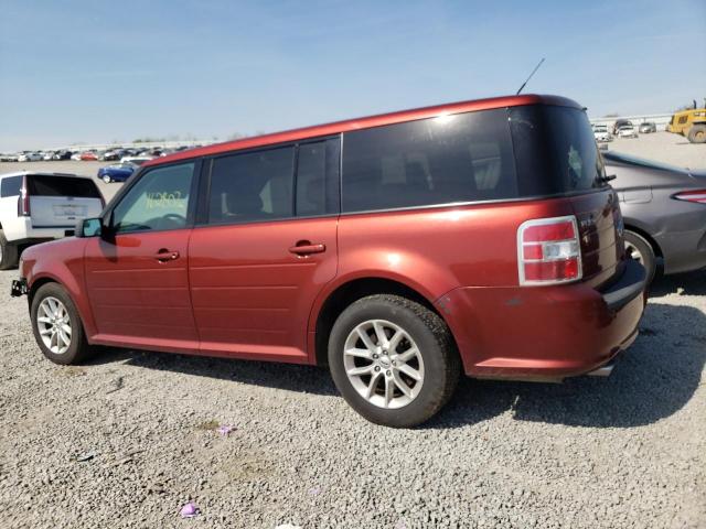 2FMGK5B86EBD43101 - 2014 FORD FLEX SE RED photo 2