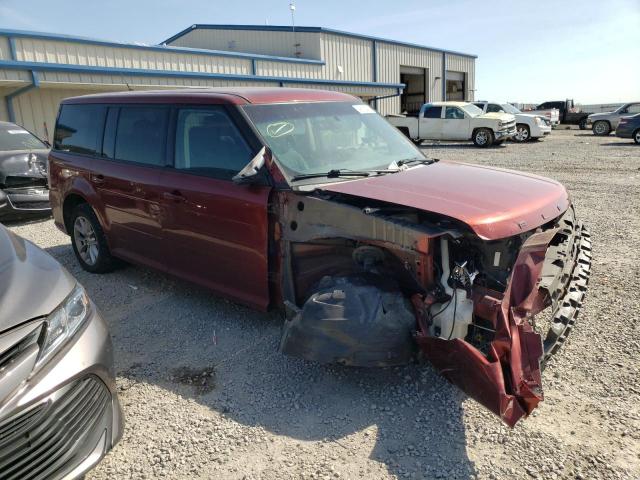 2FMGK5B86EBD43101 - 2014 FORD FLEX SE RED photo 4