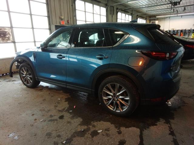 JM3KFBDM6M1461632 - 2021 MAZDA CX-5 GRAND TOURING BLUE photo 2