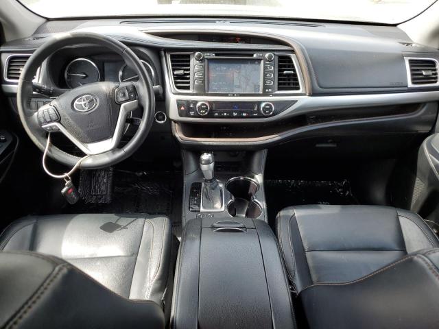 5TDKKRFH1FS076160 - 2015 TOYOTA HIGHLANDER XLE Սև լուսանկար 8