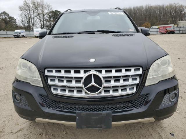 4JGBB8GBXBA648656 - 2011 MERCEDES-BENZ ML 350 4MATIC BLACK photo 5