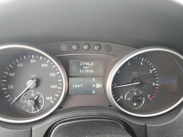 4JGBB8GBXBA648656 - 2011 MERCEDES-BENZ ML 350 4MATIC BLACK photo 9