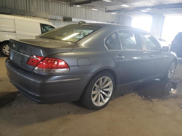 WBAHN83587DT65617 - 2007 BMW 750 BLUE photo 3