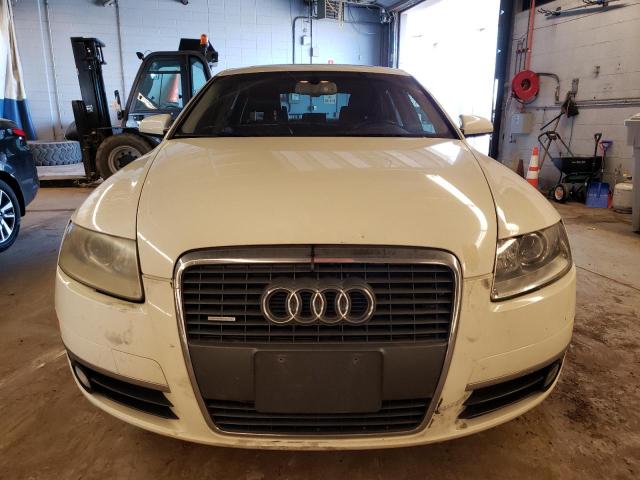 WAUDH74F26N138651 - 2006 AUDI A6 3.2 QUATTRO WHITE photo 5