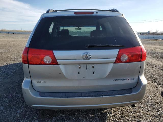 5TDZK23C77S018067 - 2007 TOYOTA SIENNA CE SILVER photo 6