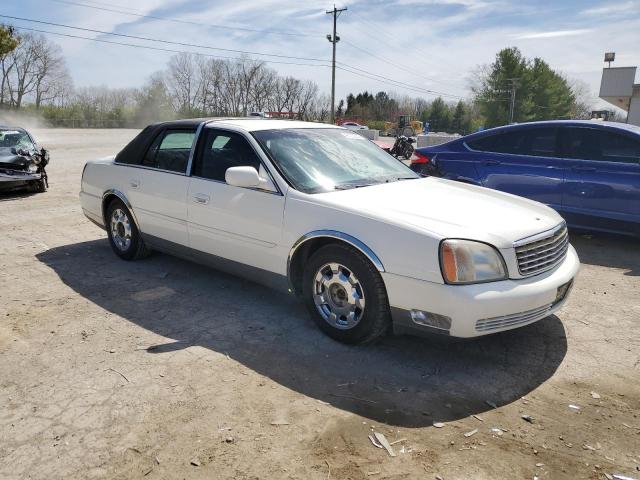 1G6KD54Y51U235548 - 2001 CADILLAC DEVILLE WHITE photo 4