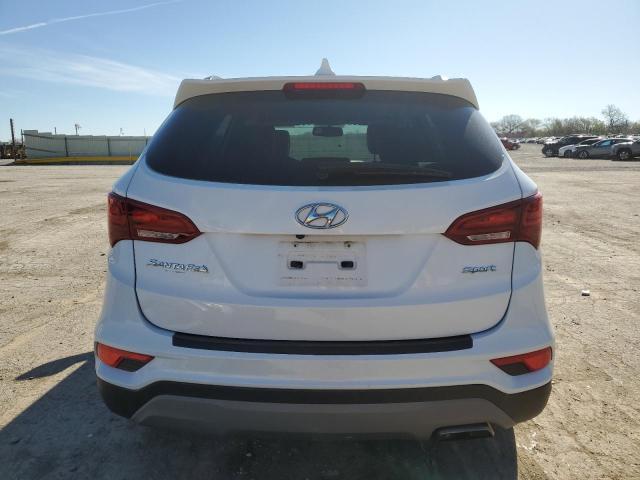 5NMZU3LB0JH099110 - 2018 HYUNDAI SANTA FE S WHITE photo 6