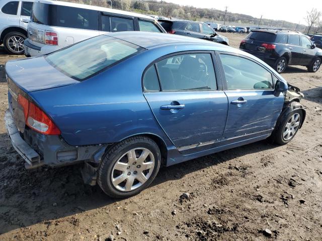 2HGFA1F5XAH319727 - 2010 HONDA CIVIC LX BLUE photo 3