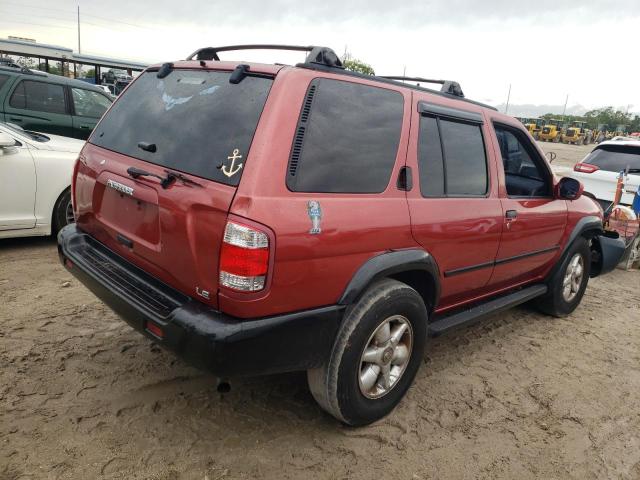 JN8AR07S5YW420576 - 2000 NISSAN PATHFINDER LE 红色 照片 3