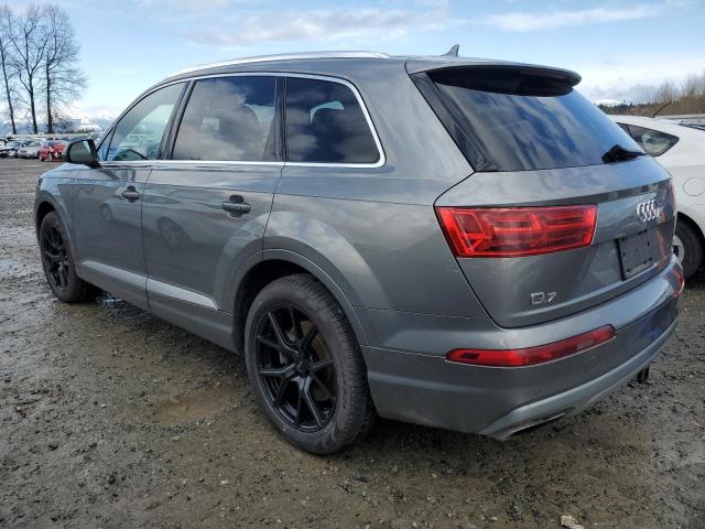 WA1VAAF72HD017507 - 2017 AUDI Q7 PRESTIGE GRAY photo 2