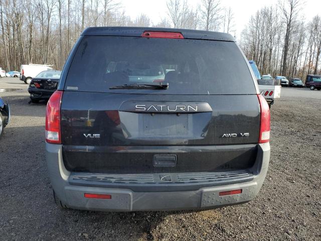 5GZCZ63475S867233 - 2005 SATURN VUE BLACK photo 6