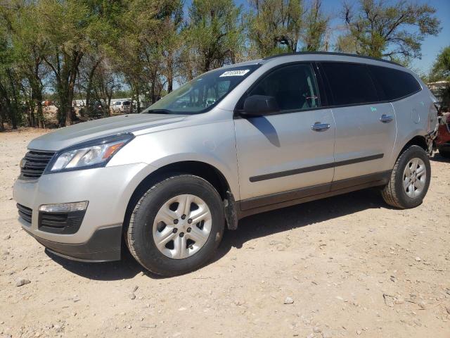 1GNKRFED8HJ348588 - 2017 CHEVROLET TRAVERSE LS SILVER photo 1