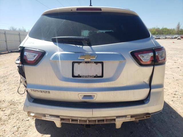 1GNKRFED8HJ348588 - 2017 CHEVROLET TRAVERSE LS SILVER photo 6