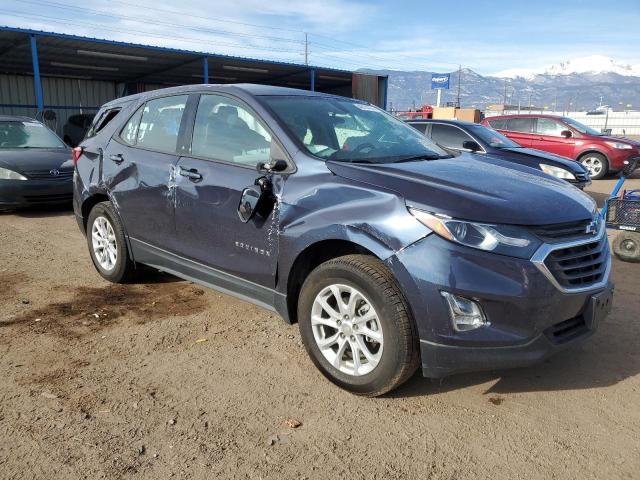 3GNAXREVXJS577094 - 2018 CHEVROLET EQUINOX LS BLUE photo 4