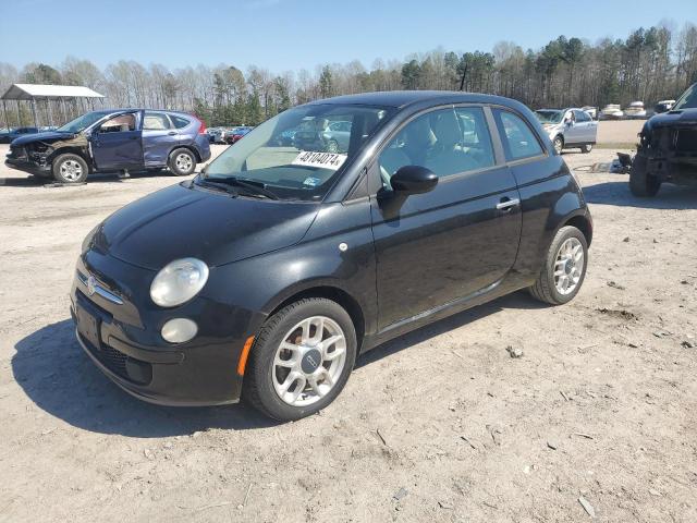 3C3CFFAR3CT183787 - 2012 FIAT 500 POP BLACK photo 1