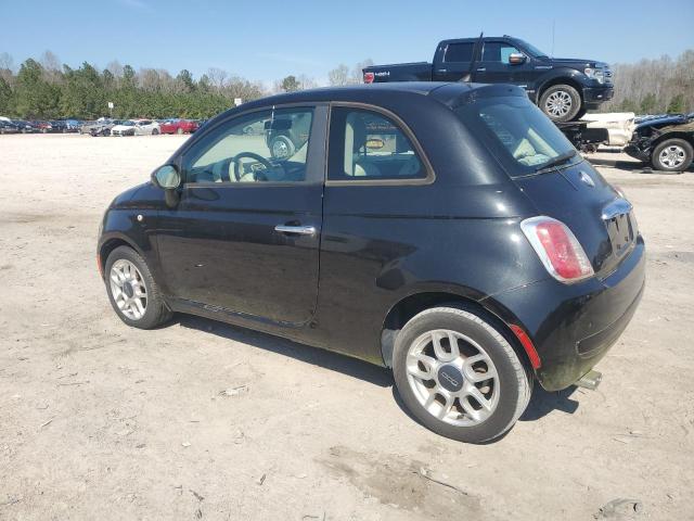 3C3CFFAR3CT183787 - 2012 FIAT 500 POP BLACK photo 2